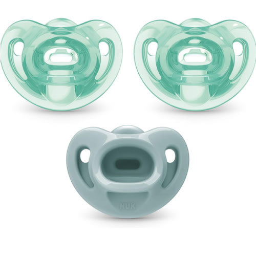 Amazon.com : NUK Comfy Orthodontic Pacifiers, 0-6 Months, 3 Pack : Baby