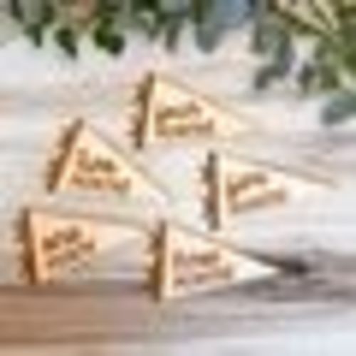 Pennant Flag Milestone Markers - One Month - 12 Months / N/A