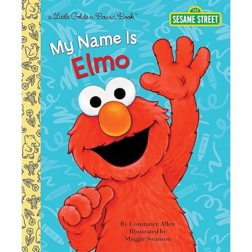 My Name Is Elmo (Sesame Street) (Little Golden Book) Hardcover – Picture Book, July 23, 2013
