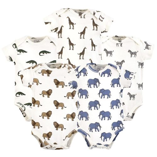 Touched by Nature Unisex Baby Organic Cotton Bodysuits