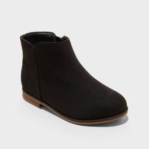 Toddler Penelope Zipper Boots - Cat & Jack™ Black 12t