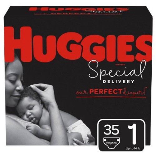 Huggies Special Delivery Hypoallergenic Diapers Jumbo Pack - Size 1 (35ct)