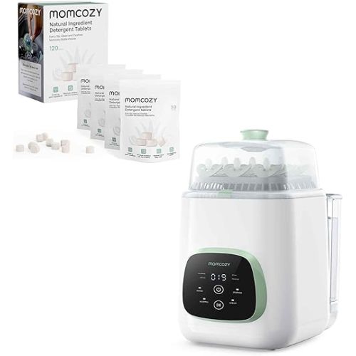 Momcozy KleanPal Pro Baby Bottle Washer Natural Washing Block for Baby Bottle Washer