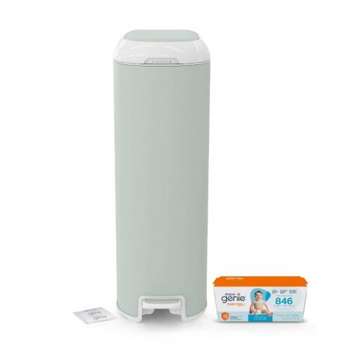 Diaper Genie Platinum Pail - Green