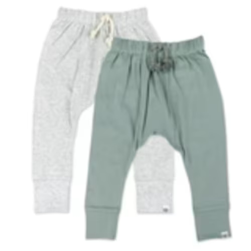 2-Pack Organic Cotton Honest Pants | Honest Baby Clothing