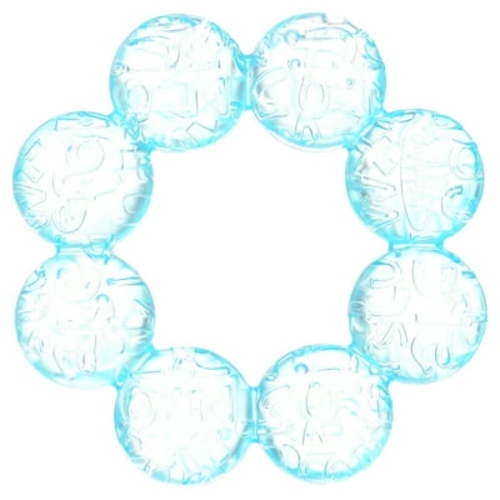 Infantino Soothing Soft Circular Water Teether, Blue