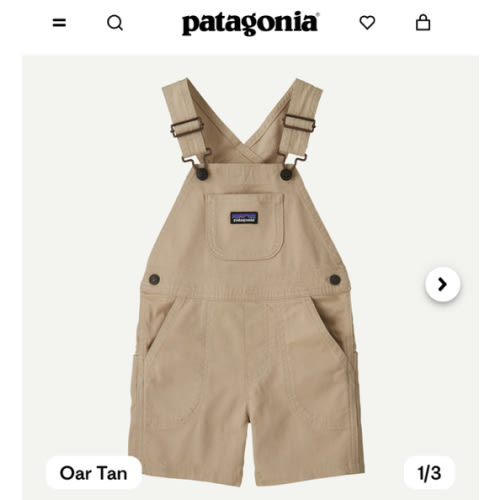 Patagonia Baby Stand Up® Shortalls