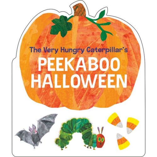The Very Hungry Caterpillar's Peekaboo Halloween - by Eric Carle (Board Book)