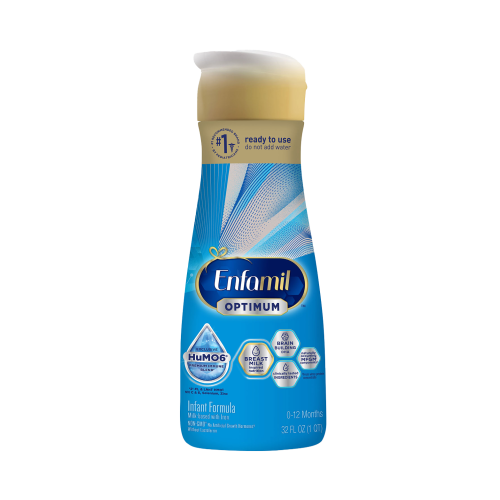 Enfamil® Optimum™ Infant Formula - Ready to Use - 32 fl oz Bottle - Online | Enfamil