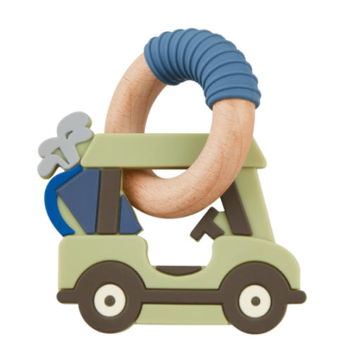 Golf Cart Silicone Teether | Mud Pie