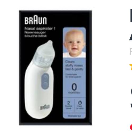 Buy Braun Nasal Aspirator Online at Chemist Warehouse®