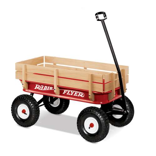 All-Terrain Steel & Wood Wagon
