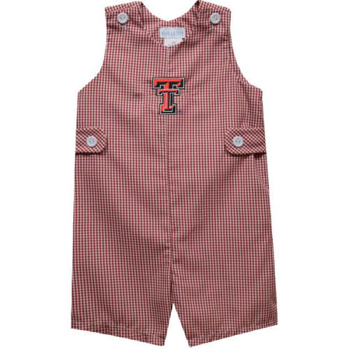 Texas Tech Red Raiders Embroidered Gingham Jon Jon
