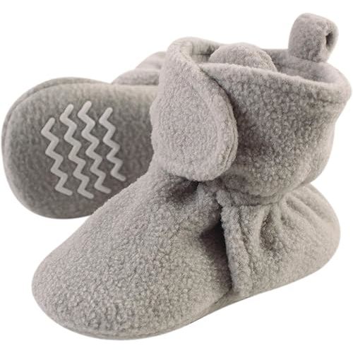 Hudson Baby Unisex-Child Cozy Fleece Booties Winter Accessory Set