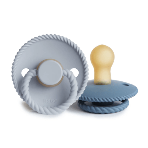 FRIGG Rope Natural Rubber Pacifier 2-Pack – Mushie