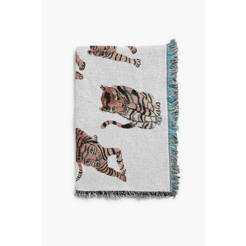 Playful Tigers Blanket | Olivia Wendel
