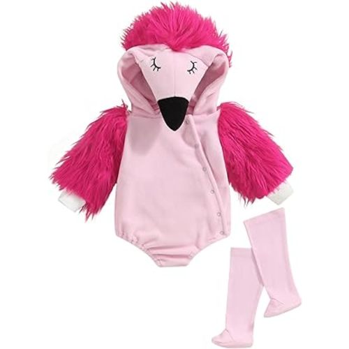 Baby Halloween Costumes Animal or Fruit Costume Zipper Hooded Sleeveless Romper & Stockings Infant Cosplay Outfit