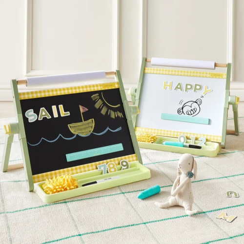 Tiny Land Double-Sided Magnetic Tabletop Easel - Green
