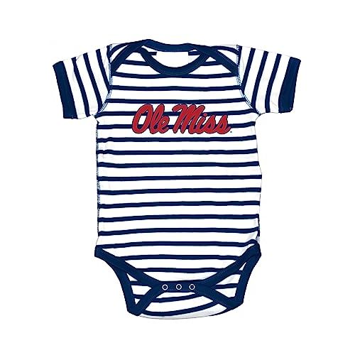 Two Feet Ahead Striped Baby Bodysuit Creeper Baby Boy Clothes for Newborn infants Sizes 0-3M 6M 12M