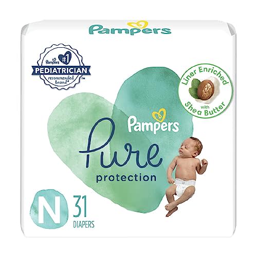 pampers Pure Protection Diaper Size 0 31 ct Old