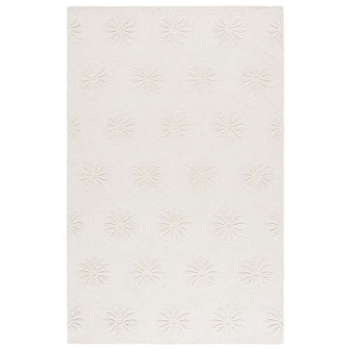 SAFAVIEH Mykonos Carina Floral Area Rug, Ivory, 6' x 9'