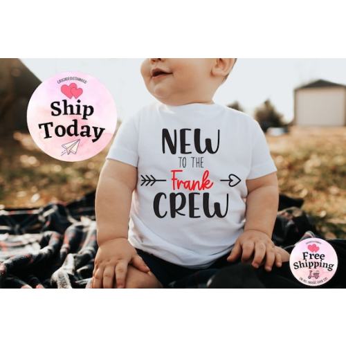 Personalized New to the Crew Onesie® New to the Crew Custom - Etsy
