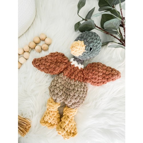 Mallard Duck Snuggler Lovey, Duck Nursery Decor, Baby Snuggle Animal, Hunting Themed Nursery, Baby Cuddle Blanket, Outdoor Nursery Decor