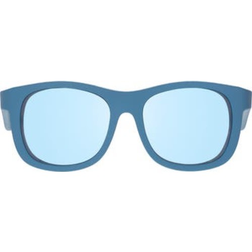 Kids' Jet Black Polarized Navigator Sunglasses, 0-2 Y