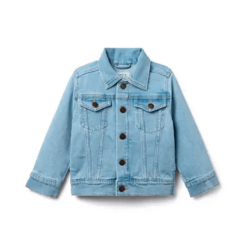 Boy Finley Light Wash Denim Trucker Jacket by Janie and Jack