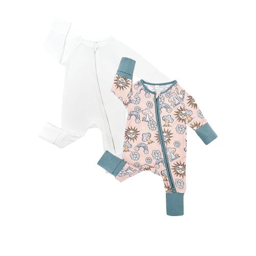 Bow Dream Baby Bamboo Rayon Romper Girl Footless Viscose Newborn Infant Footie Outfits Mitten Cuffs Toddler Boy Clothes