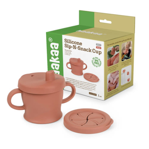 Haakaa Silicone Sip-N-Snack Cup 8 oz | Haakaa USA