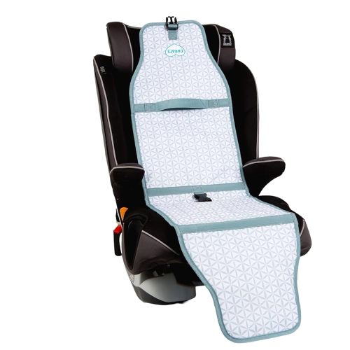 Car Seat Cooling Pad for Babies, Toddlers, and Kids - Comfortable and Durable Cooling Pad for Hot Summer Days - One Size Fits All, Grey