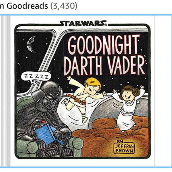 Star Wars Goodnight Darth Vader