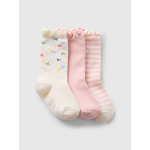 Baby First Favorites Crew Socks (3-Pack)