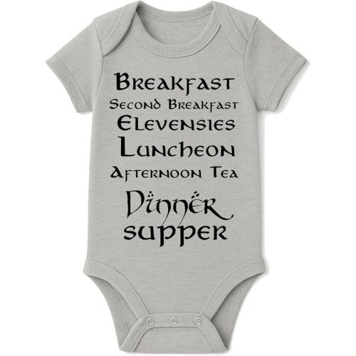 Brain Juice Tees Second Breakfast Baby One Piece