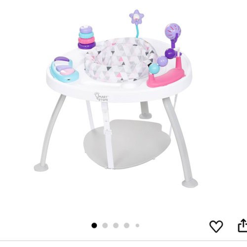 Smart Steps® Bounce N’ Play 3-in-1 Activity Center, Harmony Pink