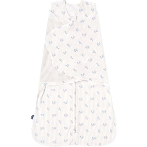 HALO 100% Cotton Sleepsack Swaddle, 3-Way Adjustable Wearable Blanket, TOG 1.5, Floral Vintage Stripe - Walmart.ca