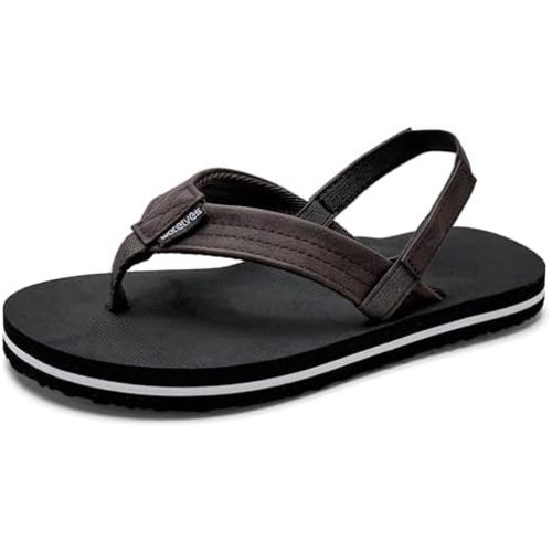 WateLves Toddler Flip Flops Girls Boys Sandals Shoes Kids Slip on Summer Sandals for Bath Shower Beach Pool (Toddler/Little Kid/Big Kid)