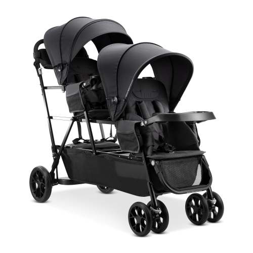 Big Caboose Triple Stroller - Jet