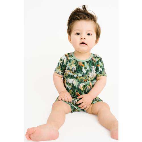 National Park Bamboo Shorts Set