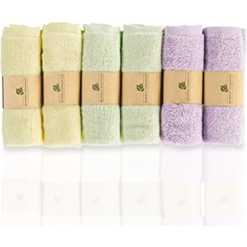 Bamboo Organics Best 100% Viscone from Bamboo Baby Washcloths Soft Baby Wipes