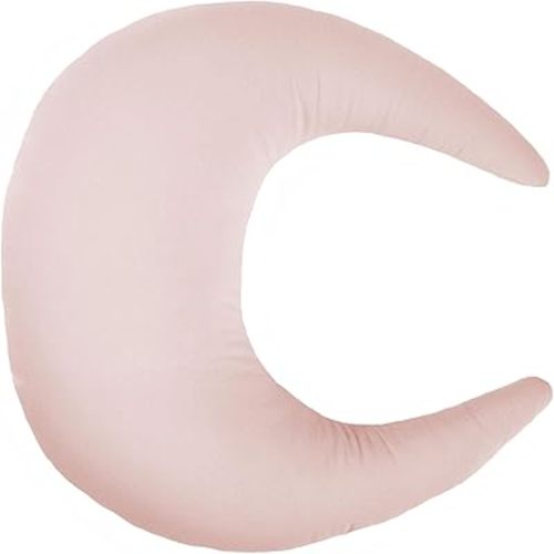 snuggle me Organic Nursing Pillow | Bottle & Breastfeeding Pillow with Organic Cotton Cover & Fiberfill, Machine Washable Feeding Pillow, Newborn Essentials Must Haves (Petal)