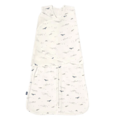 Ocean Life Cotton Swaddle | HALO