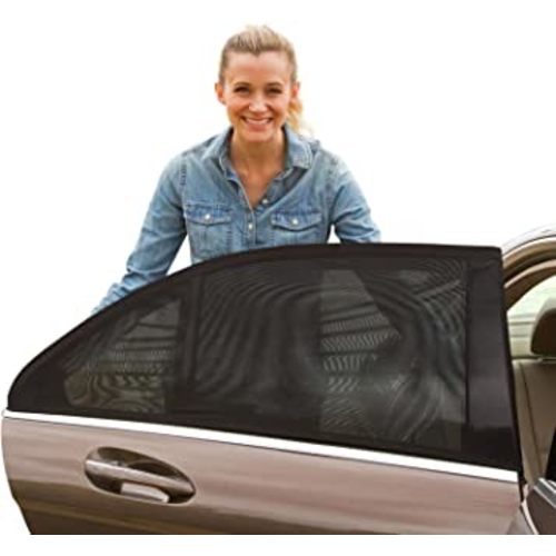 Shade Sox Universal Fit Car Side Window Baby Sun Shade (2 Pack) | Protects Your Baby and Older Kids from The Sun, Fits All (99%) Cars! Most Mid Size SUV's
