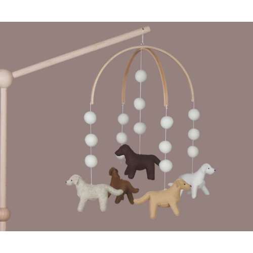 Chocolate Labrador Baby Mobile Dog Mobile Puppy Mobile Baby Boy Baby Girl Baby Shower Gift Nursery Mobile Baby Crib Mobile - Etsy