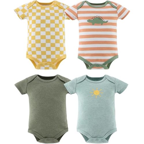 The Peanutshell Unisex Baby Bodysuits - Unisex Baby Clothes, Newborn 0-3, 3-6, 6-9, 9-12, 12-18, 18-24 Months Baby Clothes