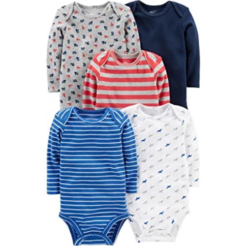 Simple Joys by Carter's Unisex Babies' Long-Sleeve Bodysuit