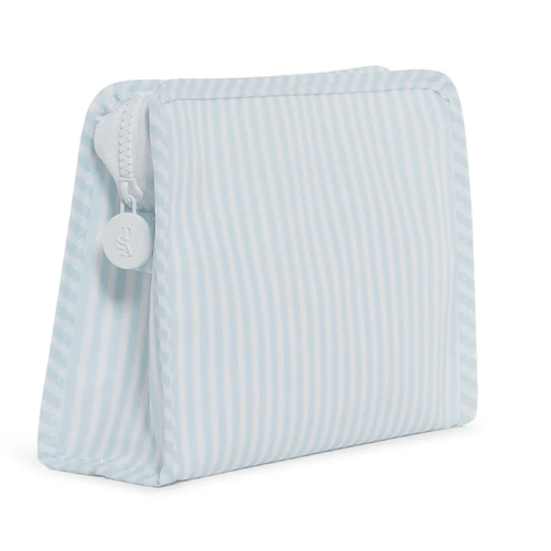 TRVL Roadie Medium Zip Pouch - Pimlico Stripe Blue