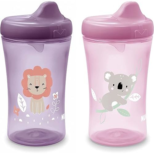 NUK® Advanced Hard Spout Sippy Cup, 10 oz., 2 Count(Pack of 1)
