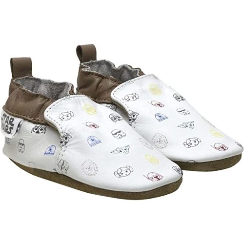 Robeez Baby Boys and Unisex Soft Soles Slip-Resistant Crib Shoes Slippers for Infant and Toddler, 0-24 Months